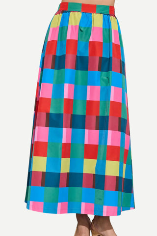 Alden Adair Daphne Skirt, Holiday Check