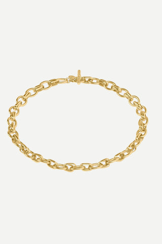 Julie Vos Essex Link Necklace, Gold