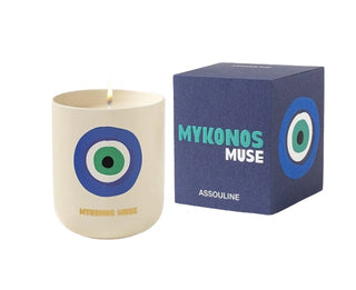 Assouline Mykonos Muse Travel Candle