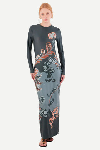 Especia Maxi Dress, Budana Tiles Especia