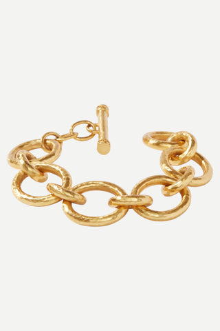 Julie Vos Catalina Link Bracelet, Gold