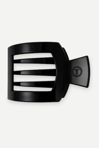 Teleties Medium Flat Square Clip, Black