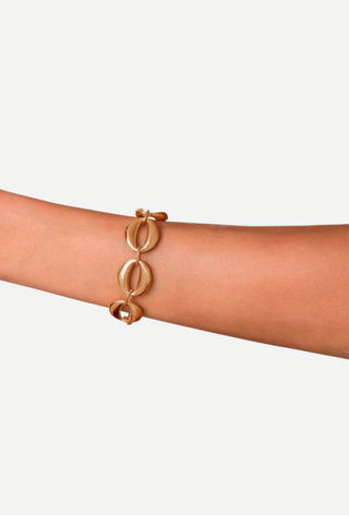 Sheila Fajl Coraline Bracelet, Shiny 18K Gold Plated