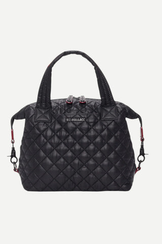 MZ Wallace Black Small Sutton Deluxe II Handbag