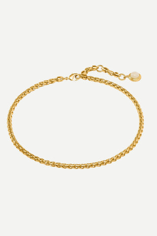 Julie Vos Cobblestone Link Necklace, Gold