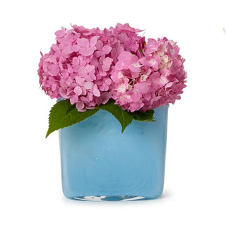 Two's Company Marbled Scalloped Vase, Blue TWO'S COMPANY