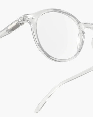 IZIPIZI® #D Reading Glasses, Crystal, +2