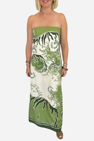 Anna Cate Wess Midi Dress - Ireland Green