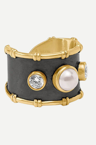 Julie Vos Tribeca Ring, Pearl