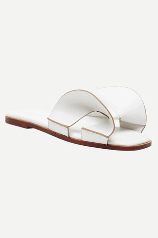 Cecelia New York Wendy Sandal, Alabaster CECELIA NY