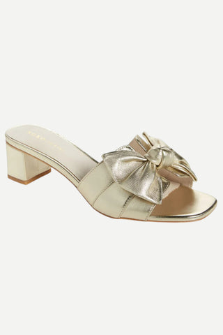 Koko + Palenki Sidney 2 Platform Sandal, Gold Metallic Leather