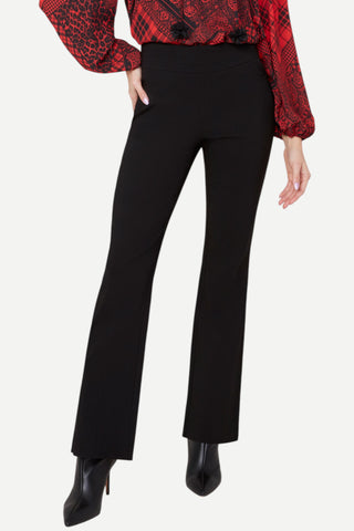 Renuar Woven Flare Pant, Black