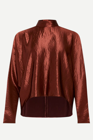 Amanda Uprichard Covey Top - Russet