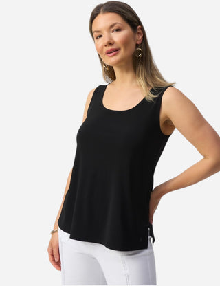 Jospeh Ribkoff Silky Knit Scoop Neck Camisole, Black