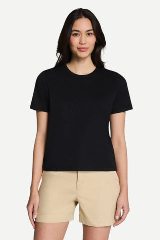 Spanx Crewneck Tee, Black SPANX