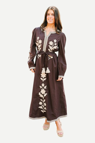 Victoria Dunn Quinn Dress, Cedar Vine