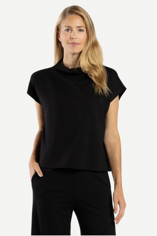 Jude Connally Tillie Ponte Top, Black