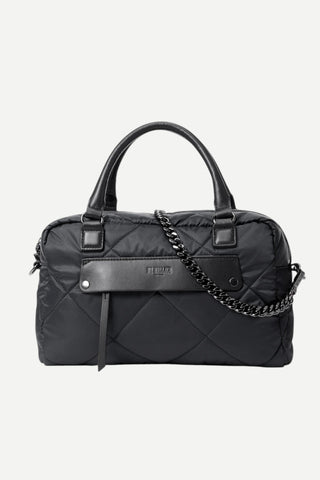 MZ Wallace Madison Satchel, Black