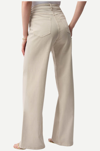 Joseph Ribkoff Goldie Classic Wide-Leg Stretch Denim Jeans, Moonstone