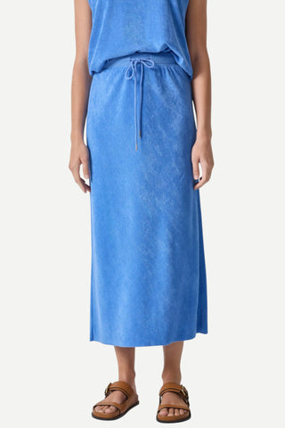 Lilla P Terry Bias Skirt, UltraMarine LILLA P