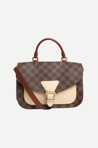 Louis Vuitton Beaumarchais Damier Ebene Shoulder Bag, Brown