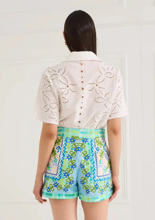 Alivia Vera Skort, Blue Floral Alivia