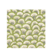 Caspari Luncheon Napkin, Scallop Green