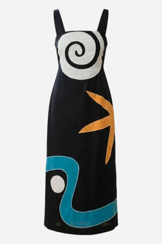 Cleobella Brie Midi Dress, Black