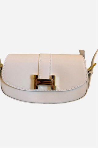 Le Feme Chateau Mini Handbag, Ivory