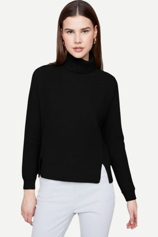 Renuar Knit Sweater, Black