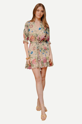 Love the Label Lourdes Dress, Milla Floral Print LOVE THE LABEL