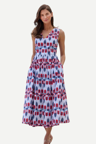Jude Connally Pansy Stretch Poplin Dress