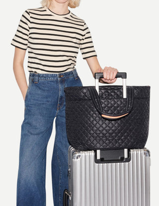 MZ Wallace Large Metro Tote Deluxe, Black