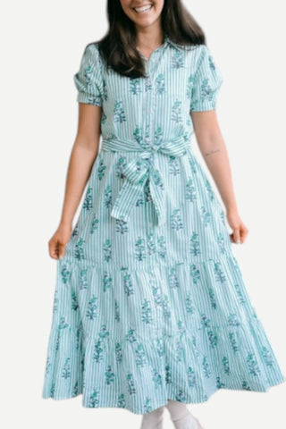 Victoria Dunn Val Dress, Pine Victoria Dunn