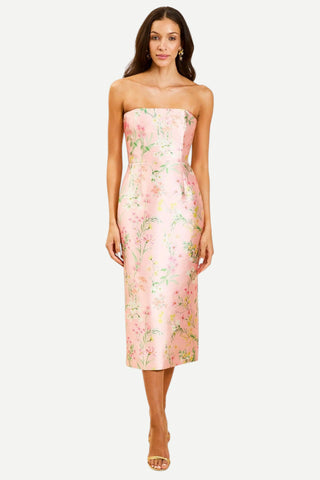 Mestiza Sabrina Midi Dress, Rose Vines Mestiza