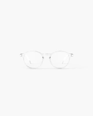 IZIPIZI® #D Reading Glasses, Crystal, +3