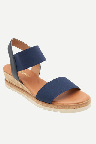 Andre Assous Neveah Sandal, Navy ANDRE ASSOUS