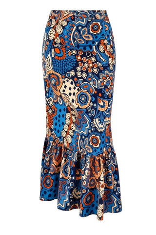CK Bradley Hostess Maxi Skirt, Hemingway Sun River