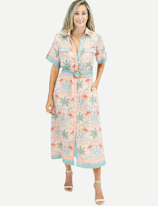 Marigold by Victoria Dunn Penelope Dress, French Linen