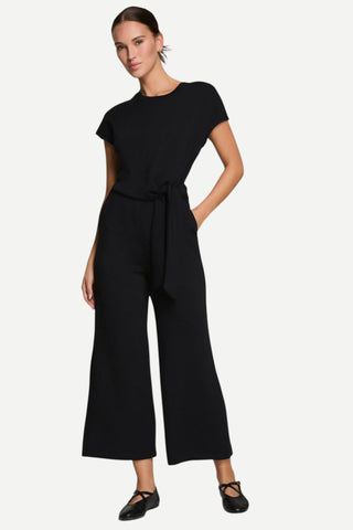 Spanx Air Essentials Tie Waist Jumpsuit, Black SPANX