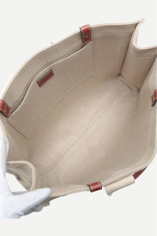 Chloé Woody Large Tote Bag, Beige