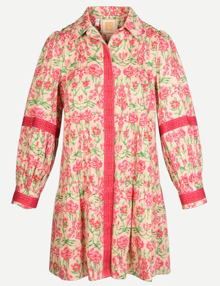 Emily McCarthy Delany Dress, Garden Cheetah