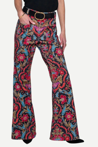 Elizabeth James Charlie Trouser, Damask