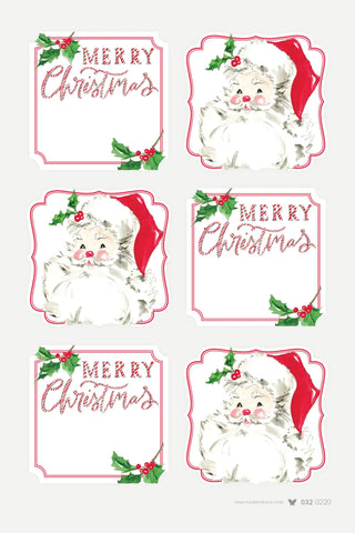 Rosanne Beck Collections Die-Cut Sticker Sheets, Merry Christmas Candy Canes