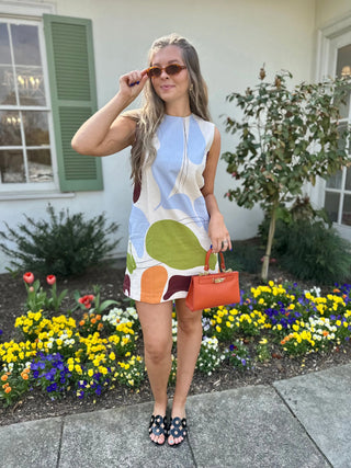 De Loreta Mundo Dress, Hojas White De Loreta