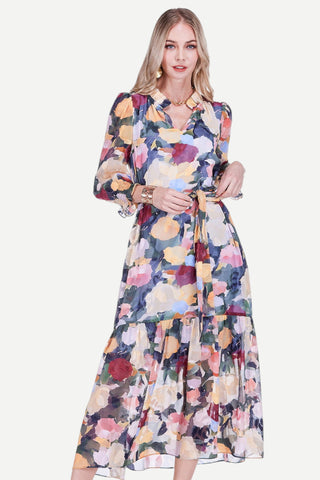 Joy Joy Split Neck Maxi Dress, Impressions