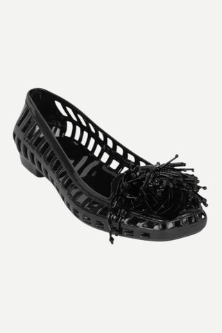 Jeffrey Campbell Danceteria Flat, Black Combo JEFFREY CAMPBELL