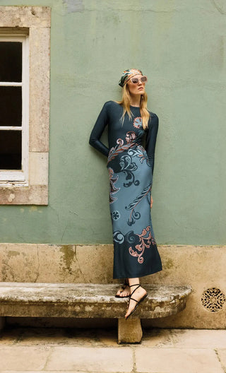 Especia Maxi Dress, Budana Tiles Especia