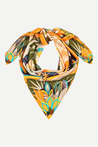 Two's Company Hawaii Golden Medium Scarf