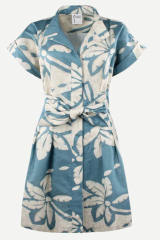 Finley Shirts Rocky Dress, Palm Tree Print